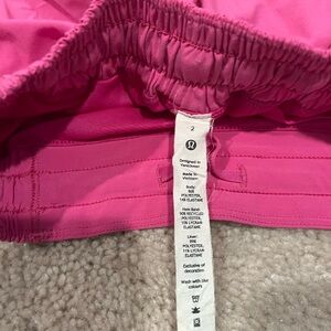 Size 2 4inch women’s lululemon shorts